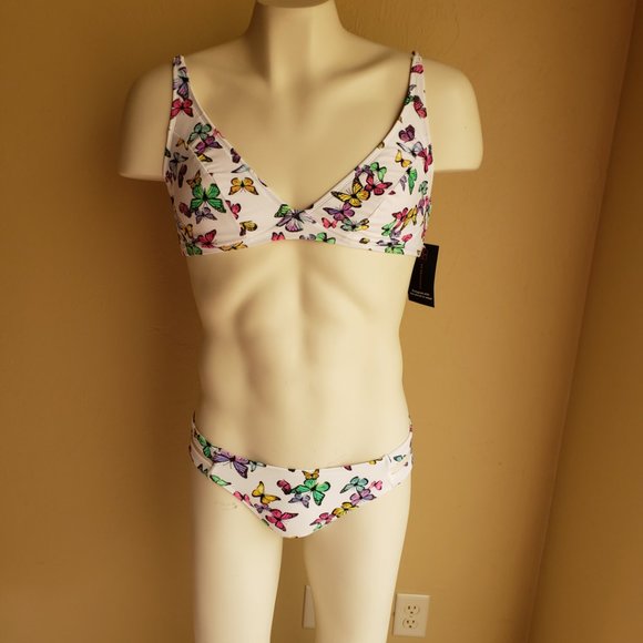 No Boundaries Butterfly Print Bikini Set - Picture 3 of 4